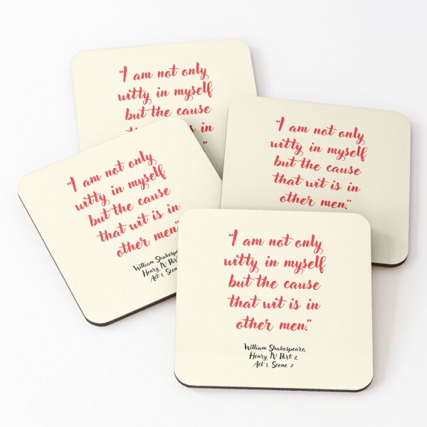 Item preview, Racical Shakespeare Quote from Henry the Fourth designed and sold by CharlottePlaceArt.