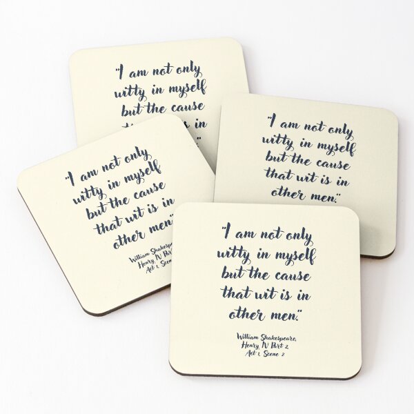 Item preview, Racical Shakespeare Quote from Henry the Fourth designed and sold by CharlottePlaceArt.