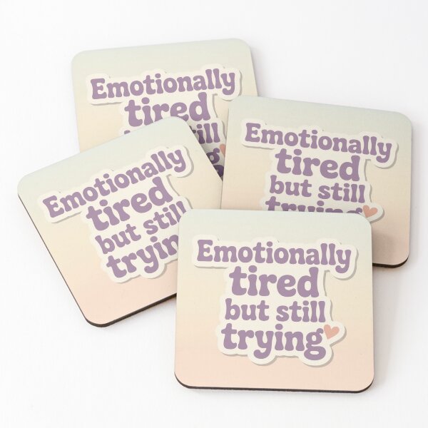 Item preview, Emotionally Tired Cute Aesthetic Shirt Soft Mental Health, brafdesign designed and sold by Brafdesign.