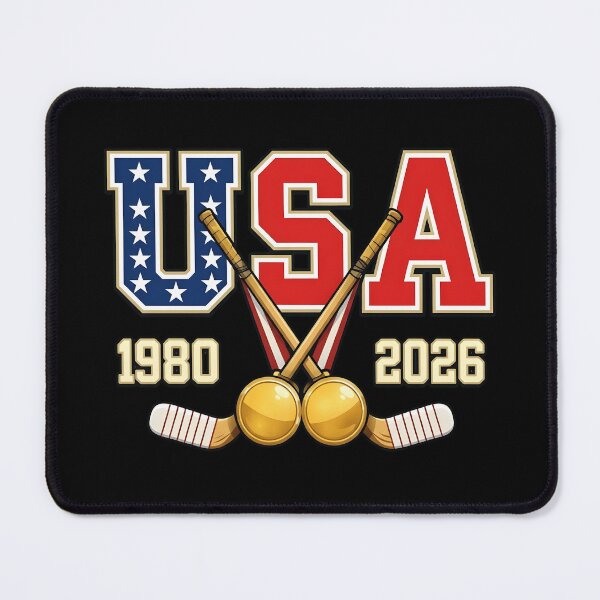 Item preview, USA Hockey Heritage 1980 to 2026 Retro Sports Graphic designed and sold by haitrieuic96.