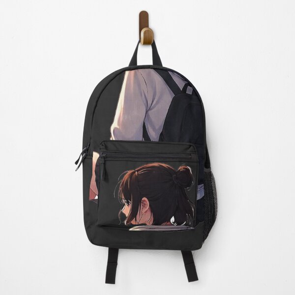 Item preview, anime cute girl side view designed and sold by Mudikeys.