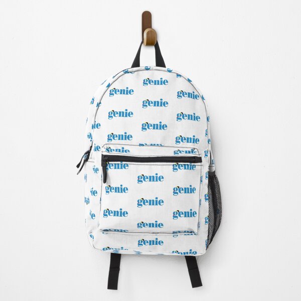 Item preview, Cute Genie Character Typography - Creative Blue Graphic Art designed and sold by artworkathome.