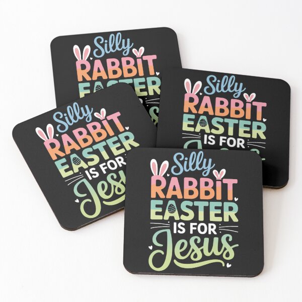 Item preview, Silly Rabbit Easter Is For Jesus Christians Bunny Easter Day designed and sold by Moon-Ape.