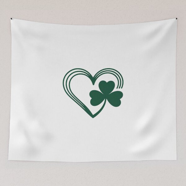 Item preview, Shamrock Irish Clover Heart designed and sold by Moon-Ape.
