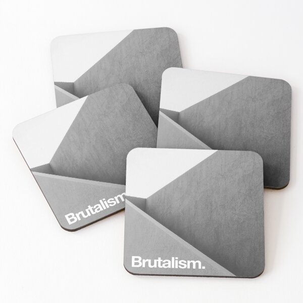 Item preview, Brutalist Architecture Minimalist Poster – Modern Concrete Geometry Wall Art | Brutalism Aesthetic Design designed and sold by Sub88 Studio.