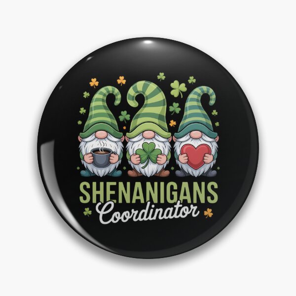 Item preview, Shenanigans Coordinator St Patricks Day Gnomes designed and sold by Moon-Ape.