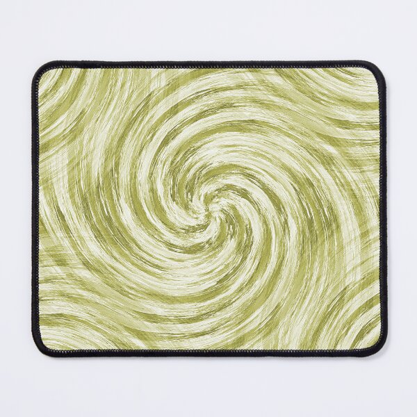Item preview, Retro Spiral Pattern in Green designed and sold by Artistestella.