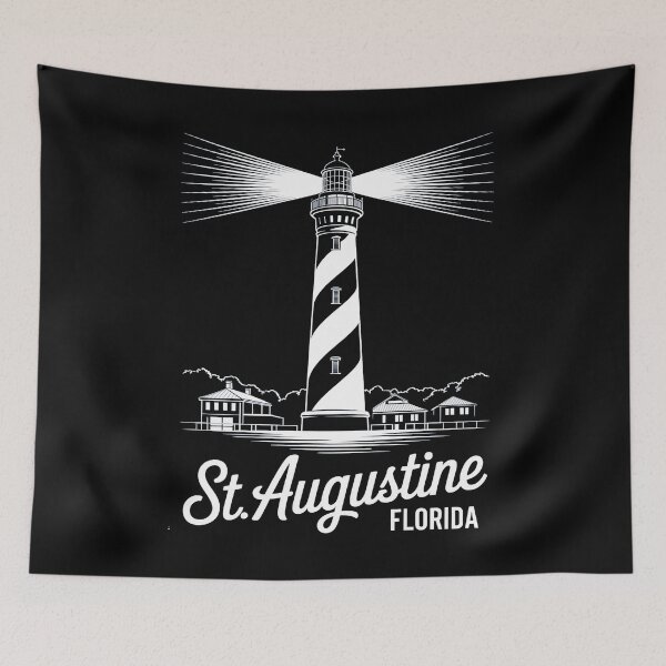 Item preview, St Augustine Florida Lighthouse Artwork designed and sold by Moon-Ape.