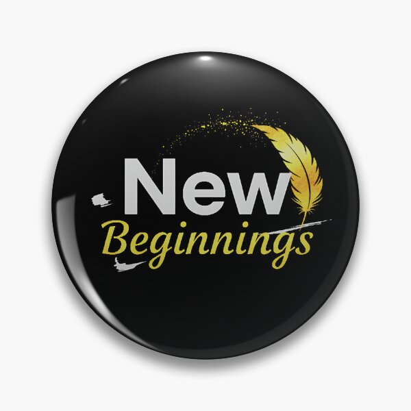 Item preview, New Beginnings - Golden Feather Luxury Motivation designed and sold by Marie***2905.