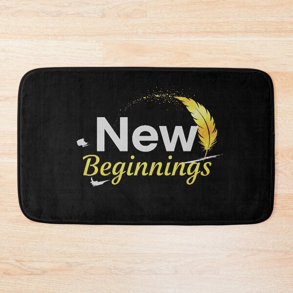 Item preview, New Beginnings - Golden Feather Luxury Motivation designed and sold by Marie***2905.
