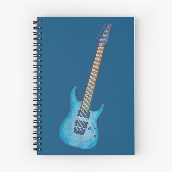 Item preview, Blue burl electric guitar designed and sold by ElectronicCloud.