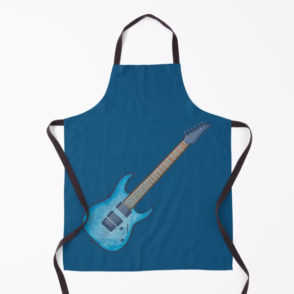 Item preview, Blue burl electric guitar designed and sold by ElectronicCloud.