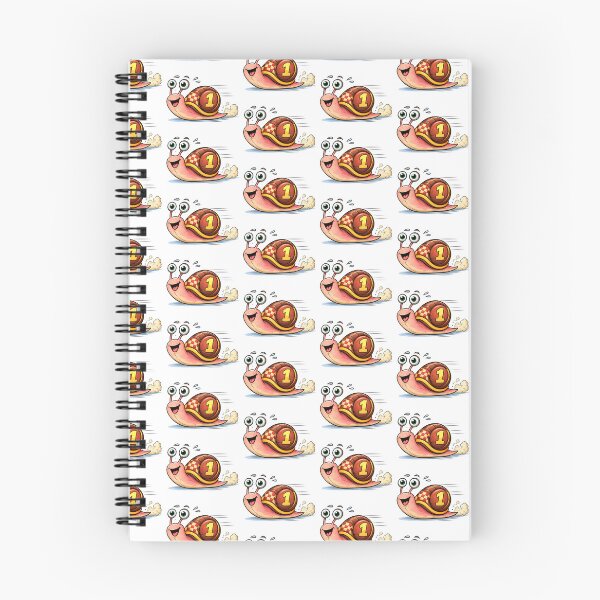 Item preview, Cartoon snail racing confidently designed and sold by PriyankaSonara.