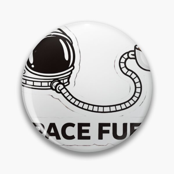 Item preview, Space Fuel Coffee Astronaut Funny Geek Coffee Lover Design designed and sold by ZYNORAworld.