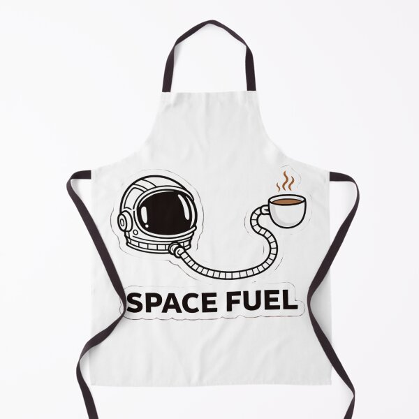 Item preview, Space Fuel Coffee Astronaut Funny Geek Coffee Lover Design designed and sold by ZYNORAworld.