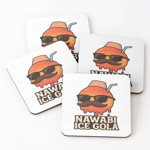 Item preview, Nawabi Ice Gola – Indian Street Food Summer Dessert Cute Cartoon Design designed and sold by Globalcitytees.