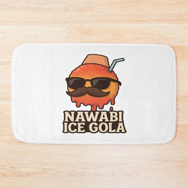 Item preview, Nawabi Ice Gola – Indian Street Food Summer Dessert Cute Cartoon Design designed and sold by Globalcitytees.