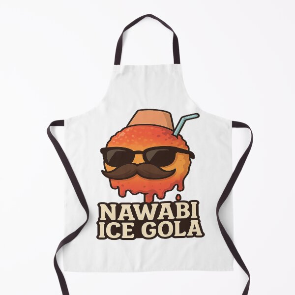 Item preview, Nawabi Ice Gola – Indian Street Food Summer Dessert Cute Cartoon Design designed and sold by Globalcitytees.