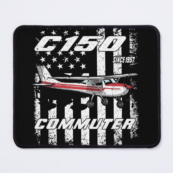 Item preview, C150 Commuter Patriotic Pilot T-Shirt designed and sold by Emberglowo.