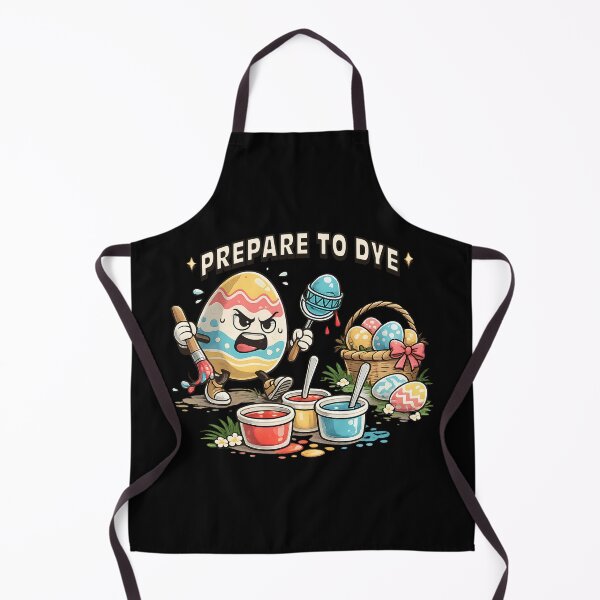 Item preview, Prepare to Dye Funny Easter Egg Dark Humor designed and sold by OlizaPrint.