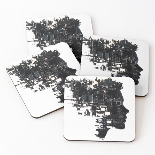 Item preview, AI Mind – Human Machine Digital Consciousness designed and sold by EchoWave11.