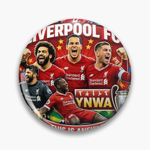 Item preview, Liverpool FC Champions YNWA Sticker designed and sold by Design & Illustration shop.