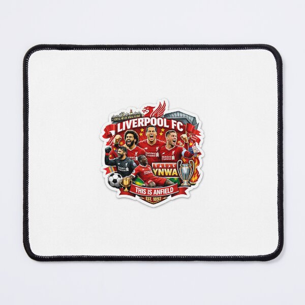 Item preview, Liverpool FC Champions YNWA Sticker designed and sold by Design & Illustration shop.