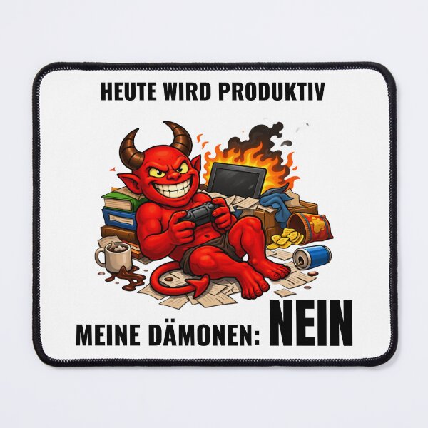 Item preview, Today will be productive – My demons: No designed and sold by AlpineInkStudio.