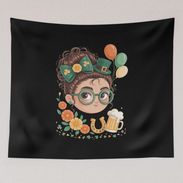 Item preview, St Patrick's Day African American St Patrick's Day Shamrock Lucky, designed and sold by VENOM0RIOT.