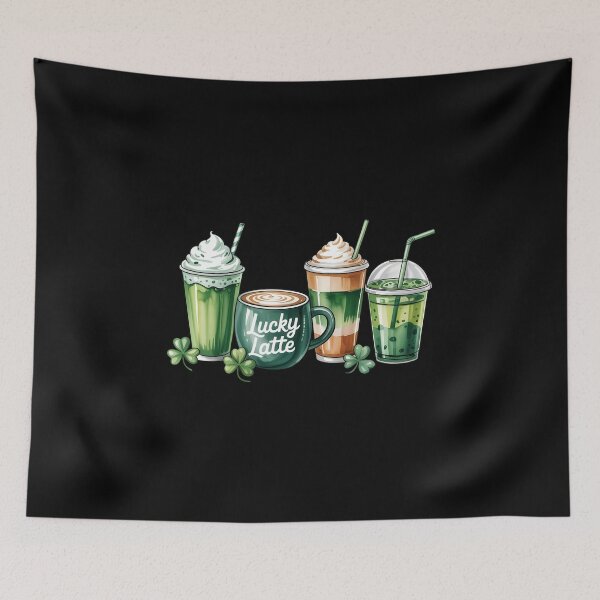 Item preview, St Patricks Day Coffee Irish Latte Lucky Coffee Lover designed and sold by VENOM0RIOT.