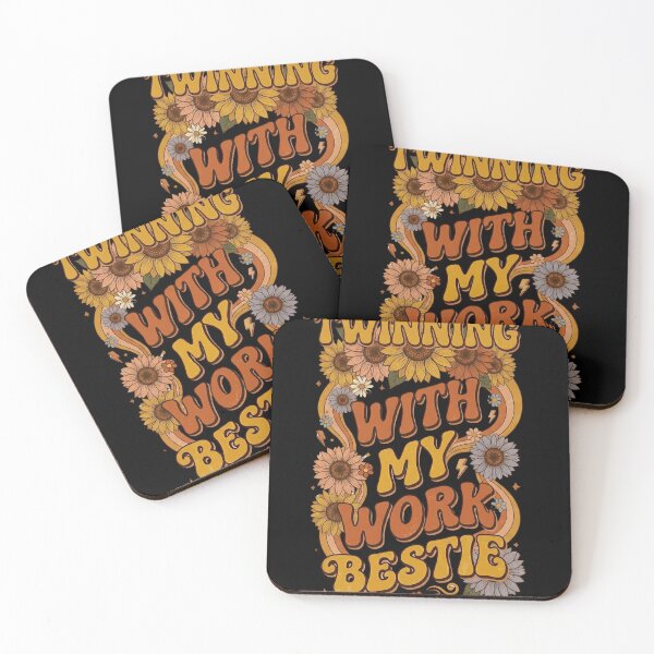 Item preview, Twinning With My Bestie Work Bestie designed and sold by THREE LITTLE BEANS.