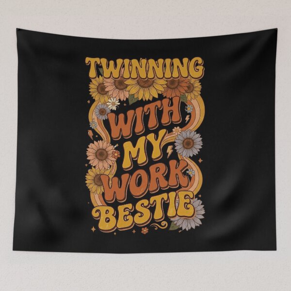 Item preview, Twinning With My Bestie Work Bestie designed and sold by THREE LITTLE BEANS.