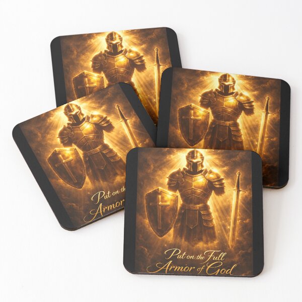 Item preview, Put on the Full Armor of God — Christian Faith Art Print | Ephesians 6:11 | AbidingCreatives designed and sold by AbidingCreatives.