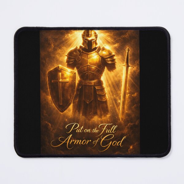 Item preview, Put on the Full Armor of God — Christian Faith Art Print | Ephesians 6:11 | AbidingCreatives designed and sold by AbidingCreatives.