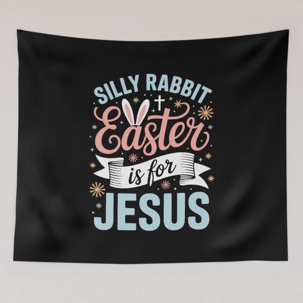 Item preview, Silly Rabbit Easter Is for Jesus Christians Easter Day designed and sold by VENOM0RIOT.