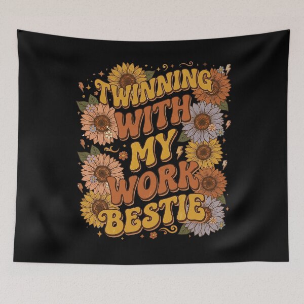 Item preview, Twinning With My Bestie Work Bestie designed and sold by THREE LITTLE BEANS.