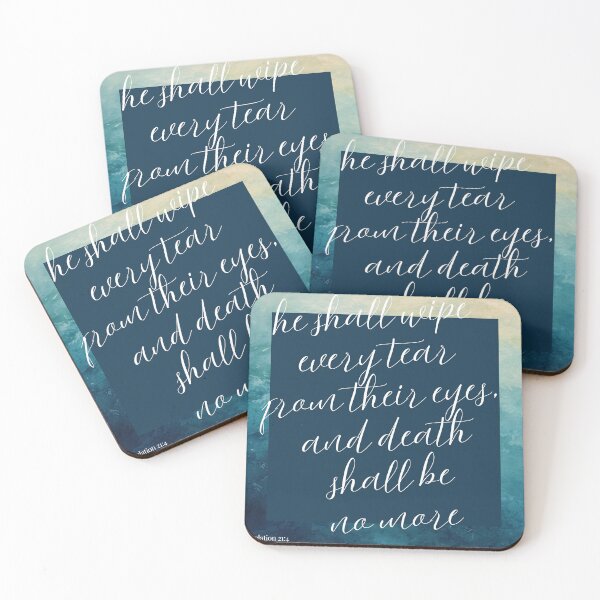 Item preview, Revelation 21:4 promise of care and life and happiness designed and sold by immagymnast.