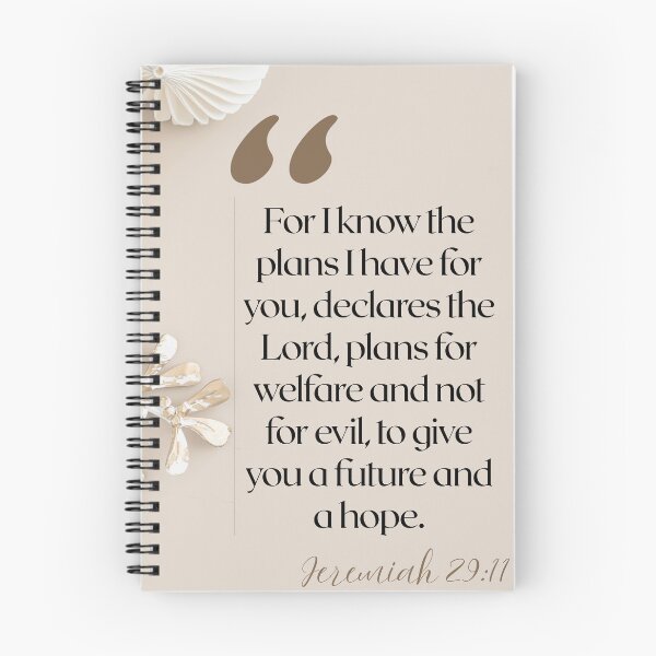 Item preview, Jeremiah 29:11 Inspirational verse designed and sold by immagymnast.