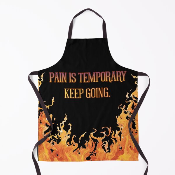 Item preview, 'Pain Is Temporary. Keep Going' - Motivational, Essential Design designed and sold by AtushaSpark.