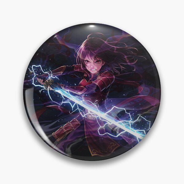 Item preview, amine girl warrior designed and sold by  Mudikeys.