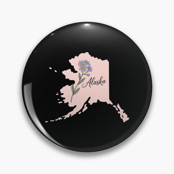 Item preview, State of Alaska Flower Forget Me Not designed and sold by VENOM0RIOT.