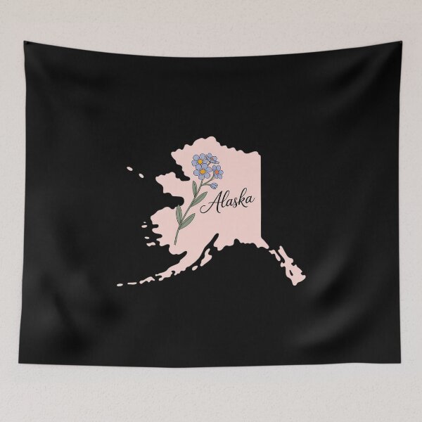 Item preview, State of Alaska Flower Forget Me Not designed and sold by VENOM0RIOT.