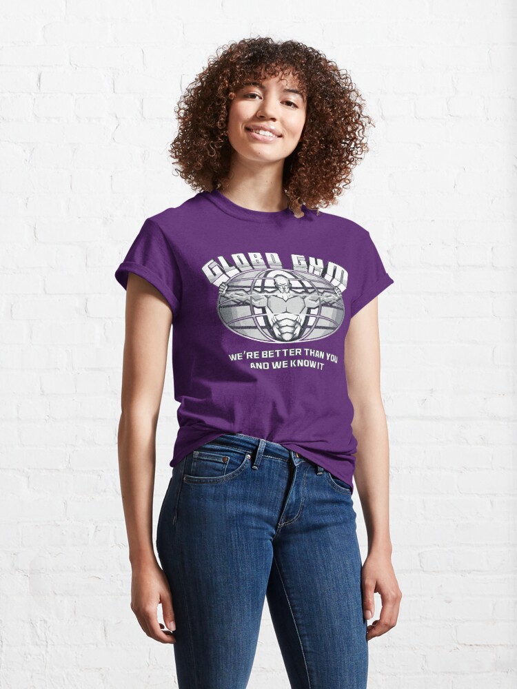 globo gym t shirt