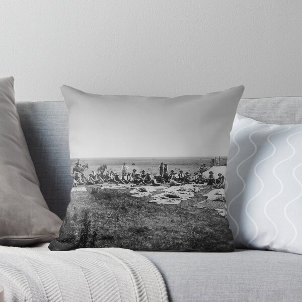 Item preview, Cowboys Lunch Scene Vintage Western Prairie Camp Photo designed and sold by TheSoulOfArt.