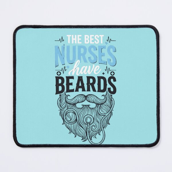 Item preview, The Best Nurses Have Beards Funny Male Nurse designed and sold by THREE LITTLE BEANS.