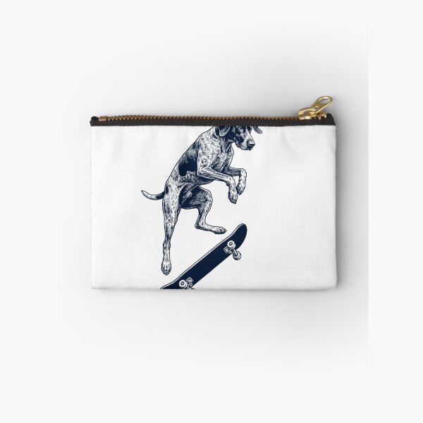 Item preview, Vintage German Shorthaired Pointer Skateboarding Skate Dog Dad Lover designed and sold by DoodleTortle.