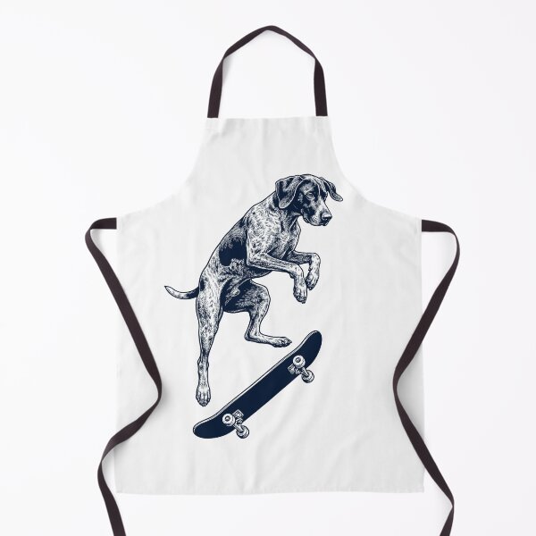 Item preview, Vintage German Shorthaired Pointer Skateboarding Skate Dog Dad Lover designed and sold by DoodleTortle.