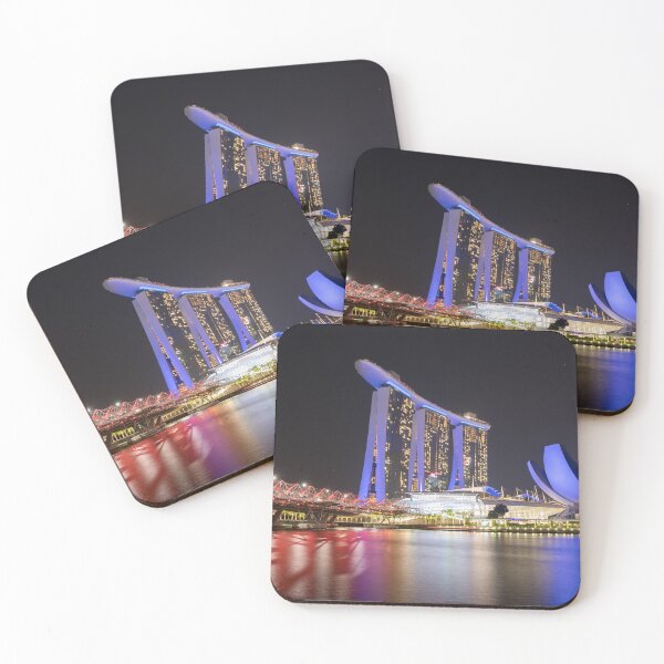 Item preview, Singapore skyline from the waterfront promenade designed and sold by YFS Visuals.