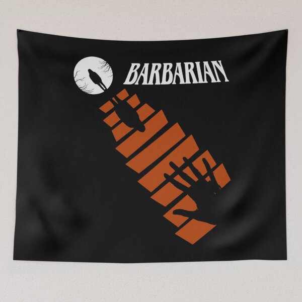 Item preview, Barbarian Movie Horror designed and sold by archiwyzardArt.