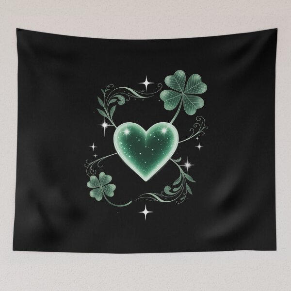 Item preview, St Patricks Day Shamrock Irish Heart St Paddys designed and sold by VENOM0RIOT.
